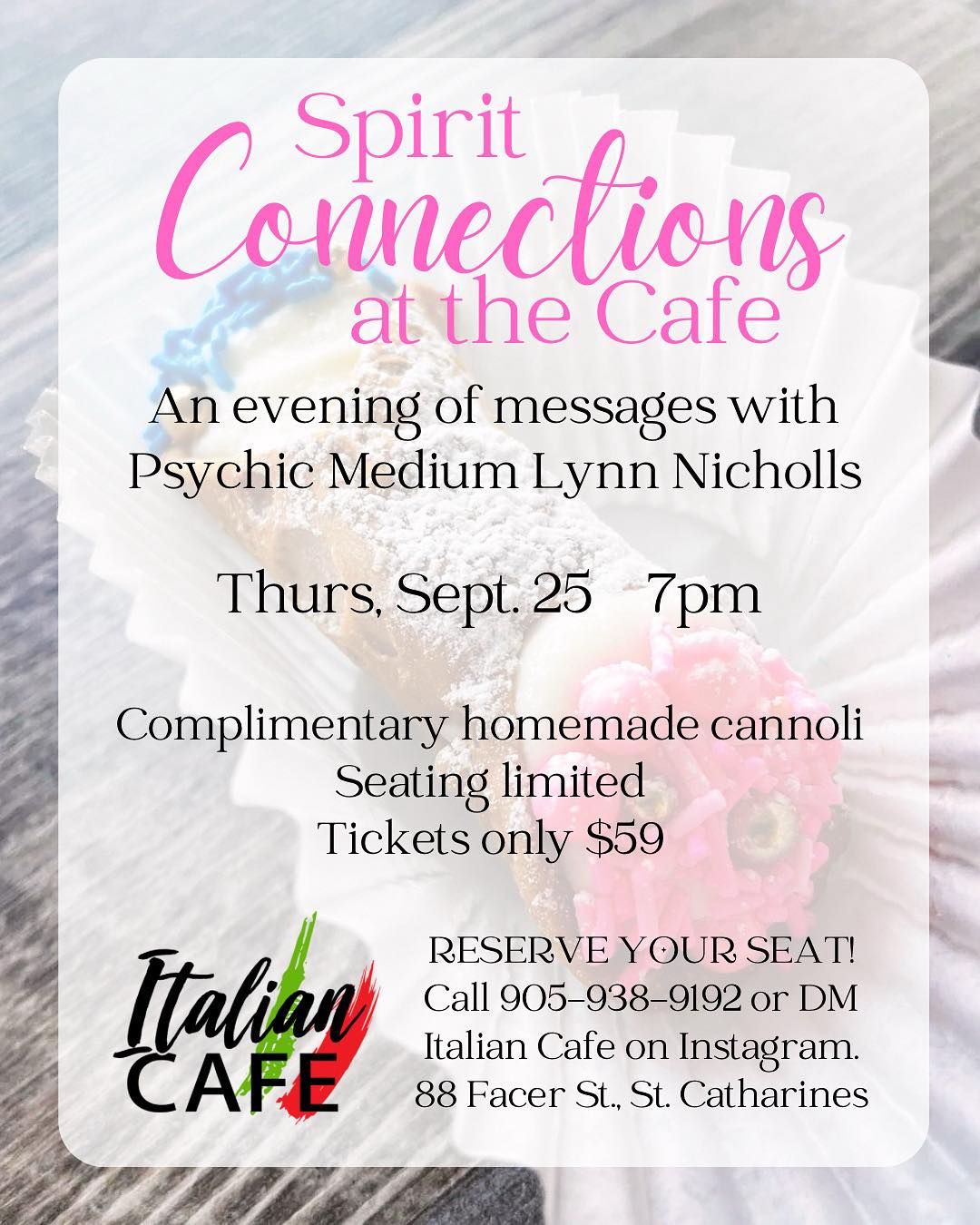 Spirit Connections at the Cafe